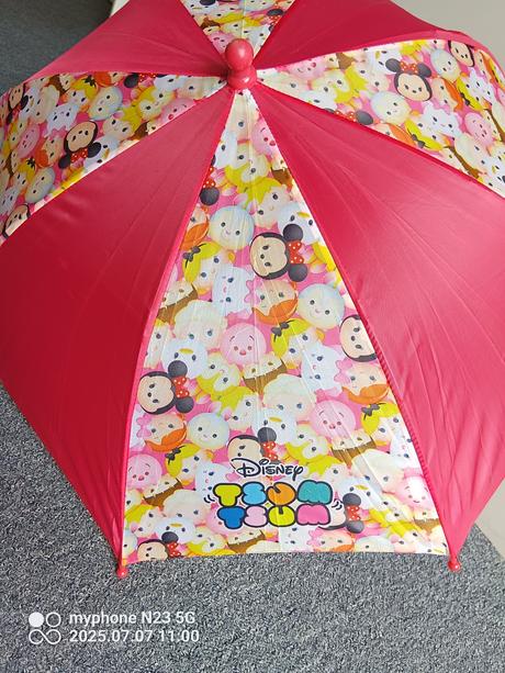 Deštník červený zn."disney", disney