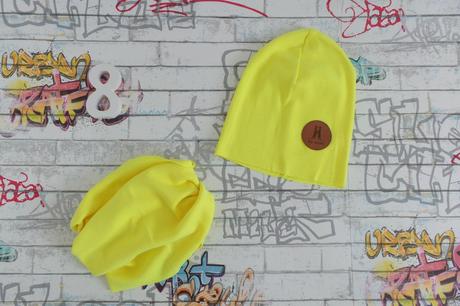 Čepice a nákrčník - různé barvy, 