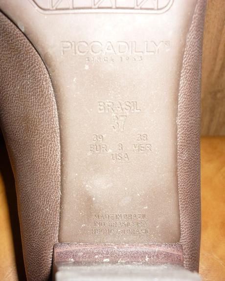 Piccadilly dámské hnědé lodičky, 39