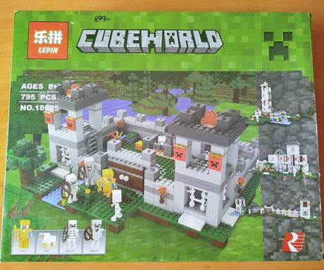 Stavebnice "lego" minecraft, 