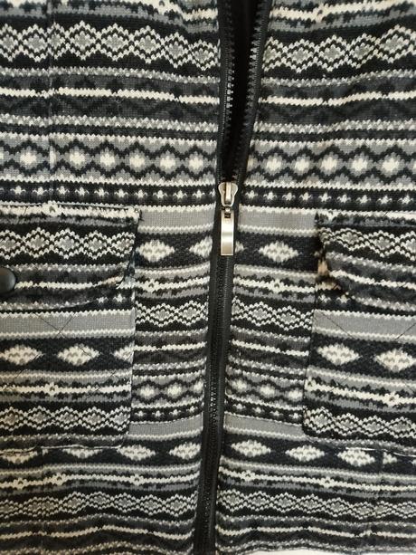 Stylová jarní vesta s kožíškem, m