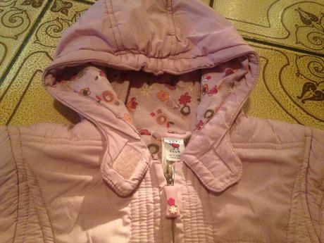 Dívčí bunda květy, baby club,80