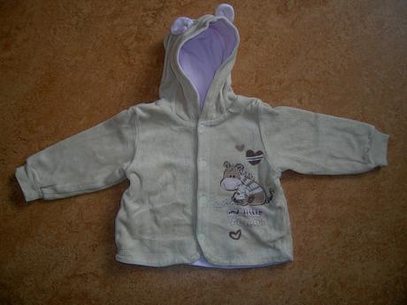 Sametová mikina vel. 68, 68