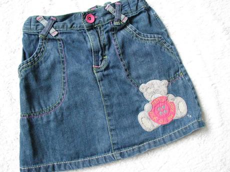 Džínová sukně mě to yo, marks & spencer,110