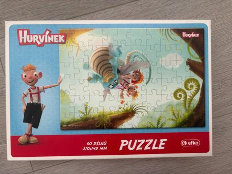 Dětské puzzle - disney, paw patrol, hurvínek, 4 ks, 