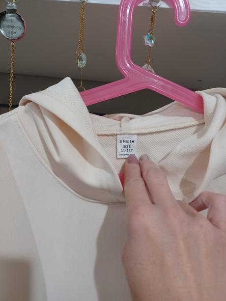 Mikina shein s nápisem, 152