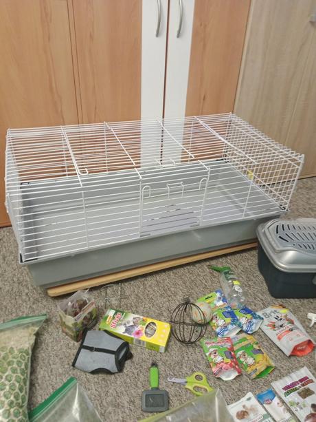 Klec pro králíka, morče 100cm, 