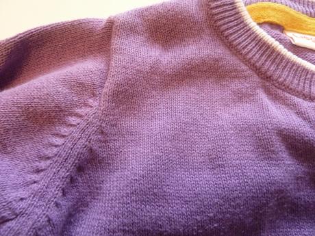 Fialový svetr na knoflíky, nkd,68