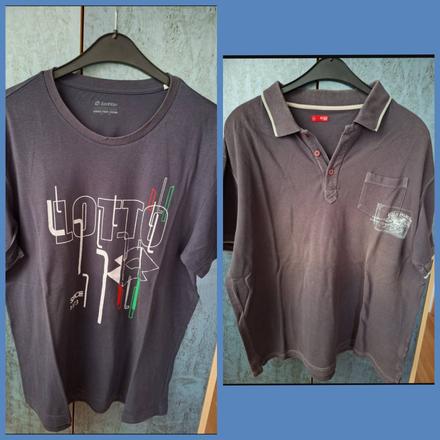 Tričko polo pánské tričko 5ks vel. xxl, xxl