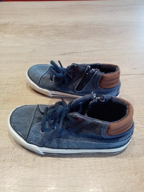 Kotníkové látkové tenisky vel. 27, 27