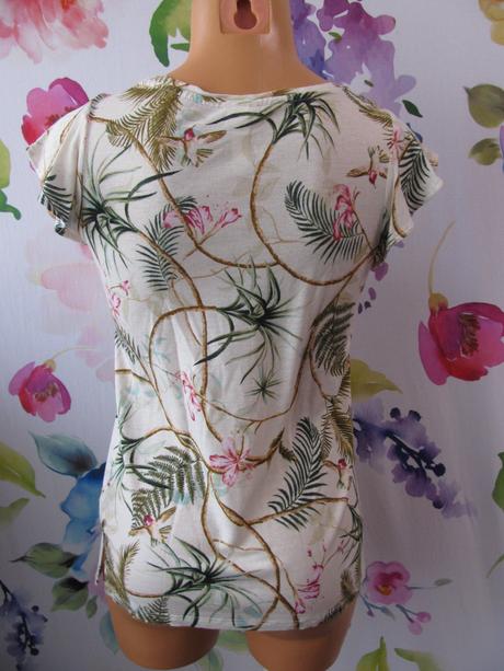 Dámská letní halenka s potiskem, h&m,xs