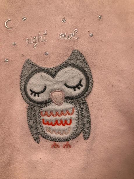 Flísová mikina se sovou, 104