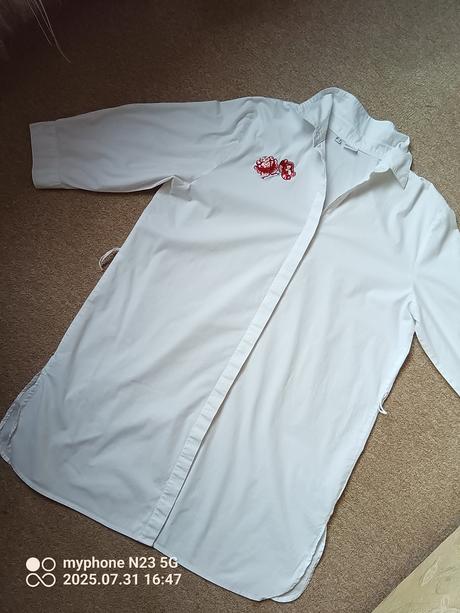 Košile dlouhá - šaty zn."bodyflirt" vel.44/xxl", 44