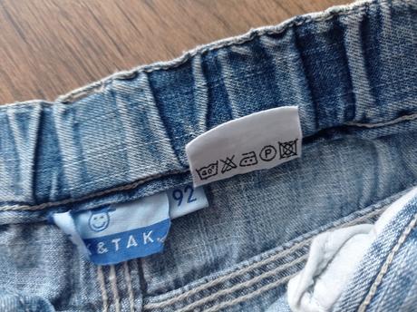 Kraťasy riflové 98/104, rebel,98