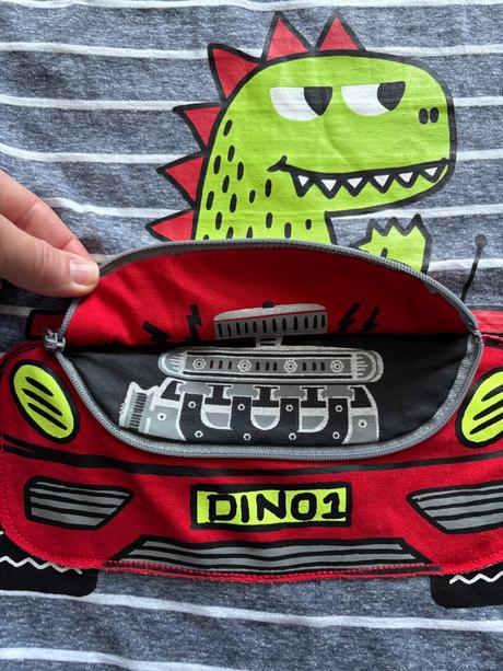 Triko s pruhy- 5/6 let, f&f,116