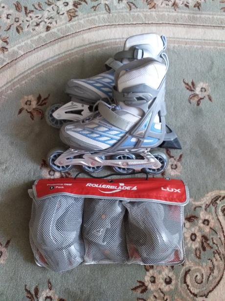 Rollerblade in-line brusle vel. 38, chrániče vel.m, rollerblade,38