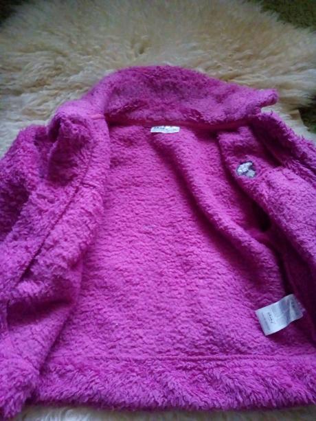 Chlupatkový kabátek,zn.okay,vel.80, okay,80