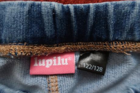 Dívčí džegíny 2x 122/128, lupilu,122