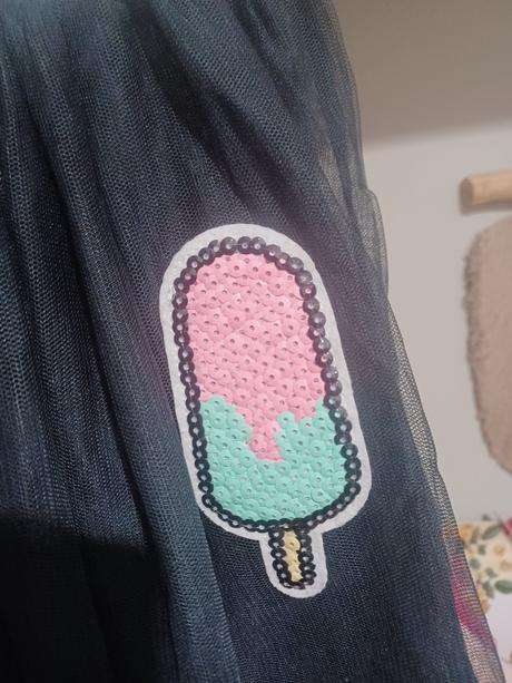 Tylová sukně s jednorožcem unicorn, kik,152