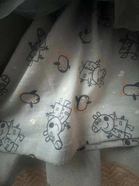 Teplejší šaty s pepinou vel. 110/116 / 4-6 let, 116