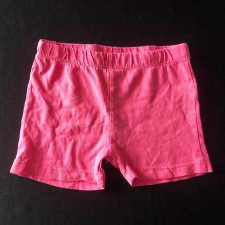 Vel. 104 růžové bavlněné šortky, 104