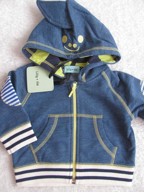 Bavlněná mikina s kapucí, 62