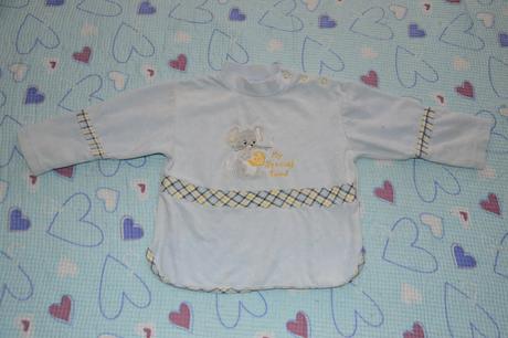 Slabá plyšová mikina s myškou, 92