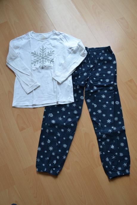 Bavlněná pyžama 4ks, tchibo,134