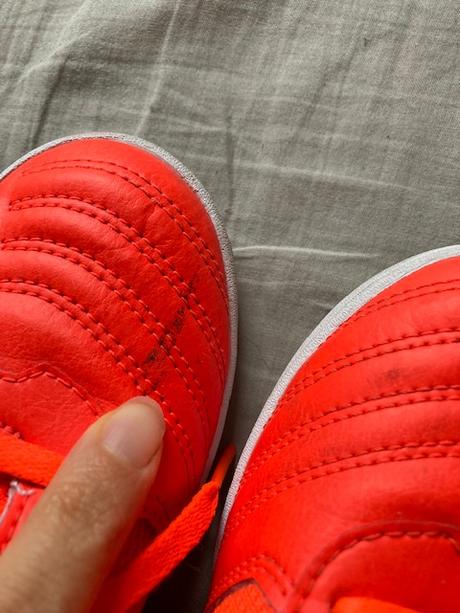 Oranžové sálovky tenisky, adidas,38