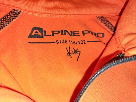 Sportovní tričko alpine pro 116/122 teplé, alpine pro,116
