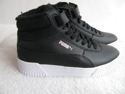 Kotníková černá zimní obuv puma vel.35,5, puma,35