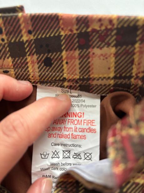 An15/ kostým halloween pánský - v.l, 