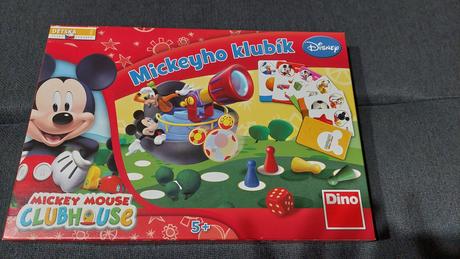 Desková hra mickeyho klubík - věk 5+,