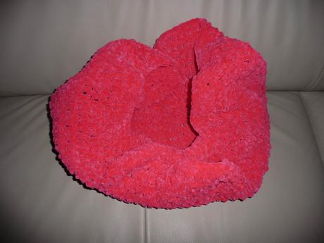 Růžový zimní nákrčník pro dámy i dívky, 