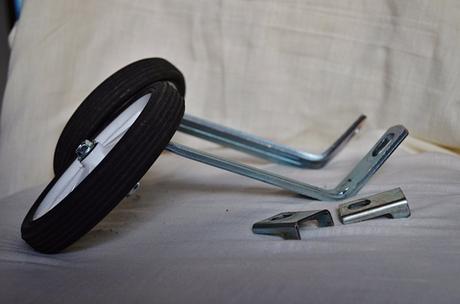 Přídavná kolečka na kolo,