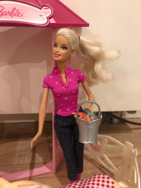 Staj s barbie, 2 kone a doplnky, 