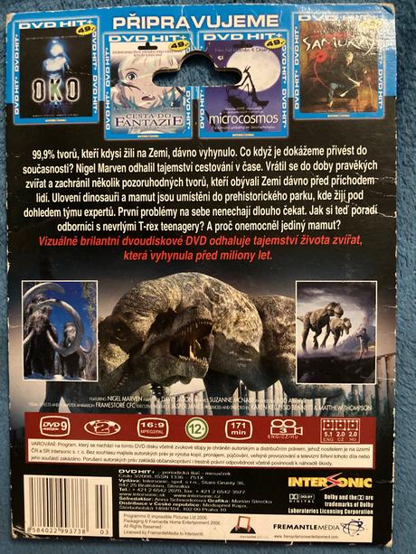 Dvd prehistoric park 2,