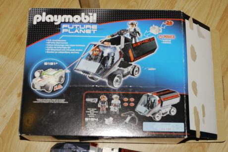 Playmobil 5154 darksters kamion s laserem, 
