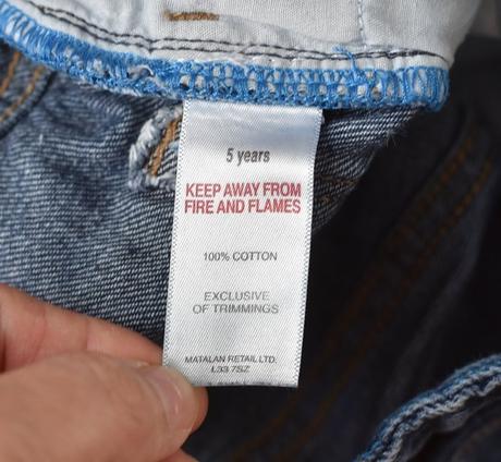 Kraťasy vel. 5 let, matalan,110