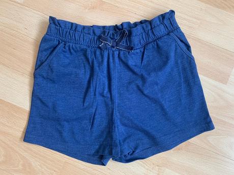 Kraťasy & šortky modré h&m vel. 122, h&m,122