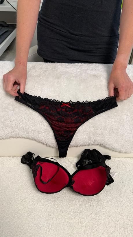 Dámský set tanga s podprsenkou, 85c