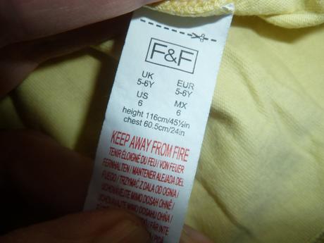 Triko s nápisem, f&f,116