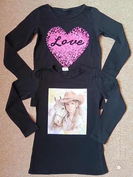 Tričko dl rukáv 2ks vel."134-140", 140