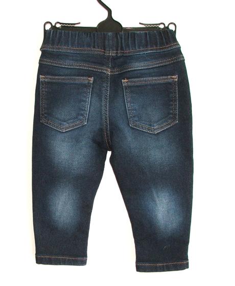 W117 pružné chlapecké rifle vel. 74, denim co,74