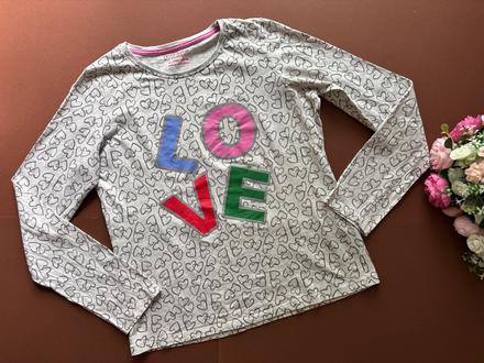 Triko světle šedé - v.12/13 let, primark,158