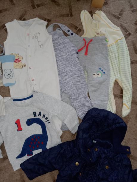 Balík oblečení kluk 74/80, 68–80