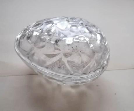 Starožitné skleněné vajíčko,