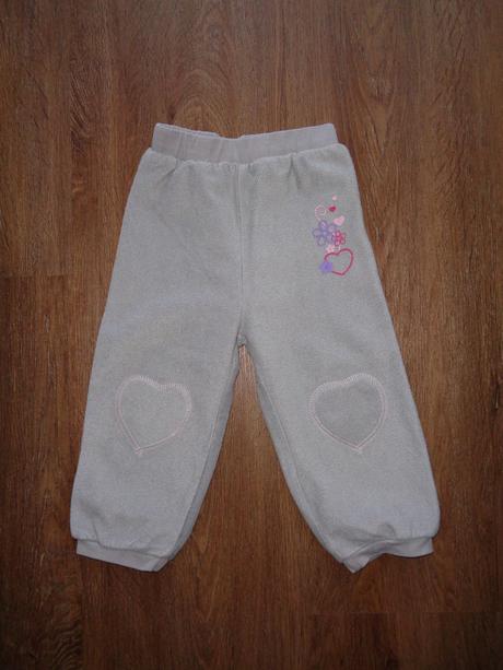 Flísové tepláčky, 80