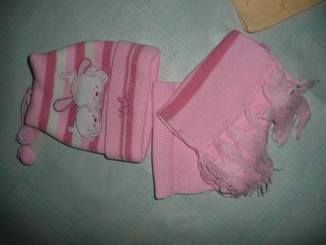 Čepice + šála vel 1-3 roky, 80 / 86 / 92