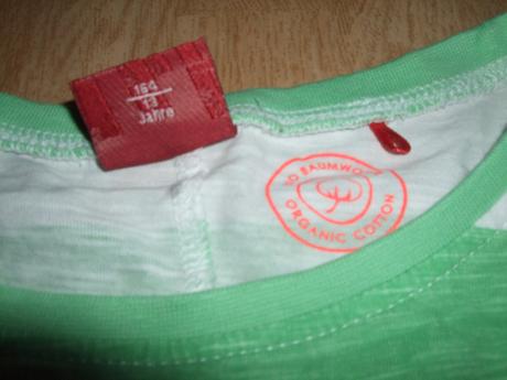 Pruhované tričko s raglán. rukávmi manguun teens, topomini,164